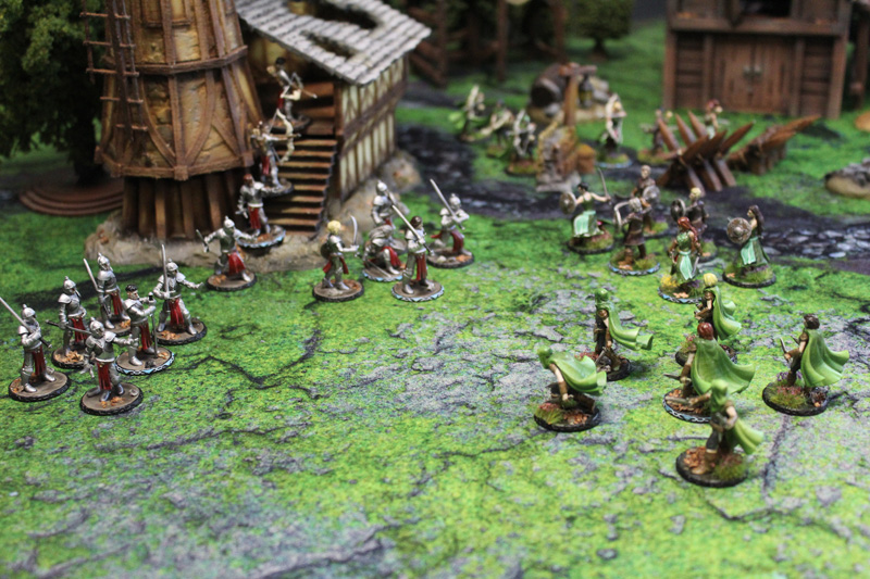 Knights Thranis vs The Blades + Scout Regiment
