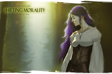 Shifting Morality wallpaper digital art by Hardy Fowler