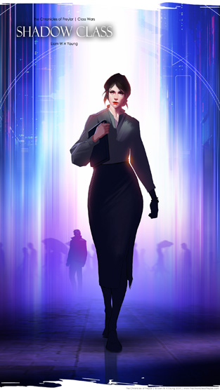 Shadow Class wallpaper digital art by Hardy Fowler